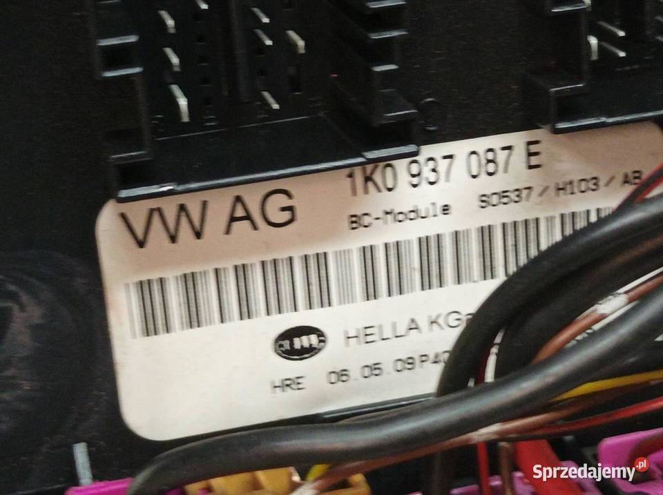MODUŁ KOMFORTU 1K0937087E Skoda Superb II