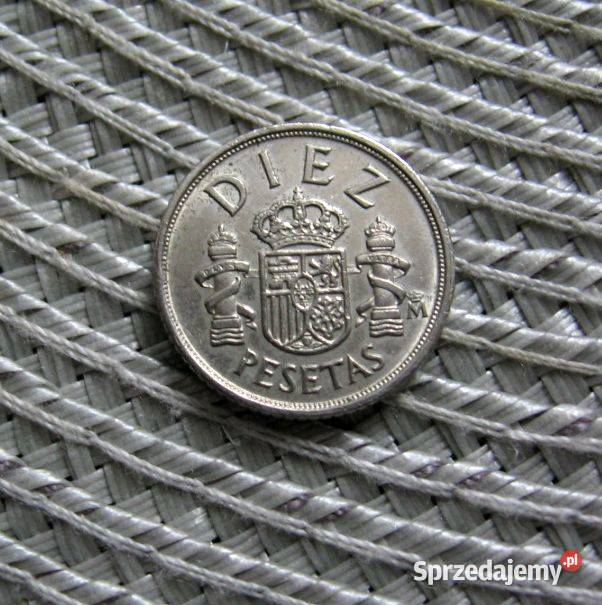 Hiszpania 10 Peset 1983r Kalisz