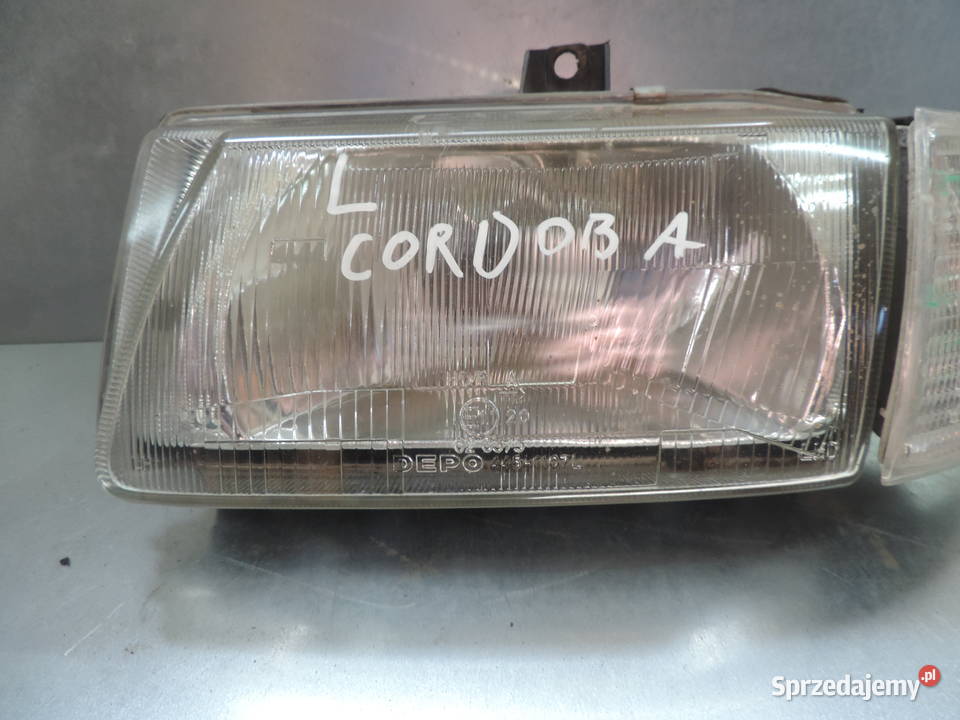 LAMPA LEWA PRZEDNIA SEAT CORDOBA 1 Lewe małopolskie Nowy Sącz