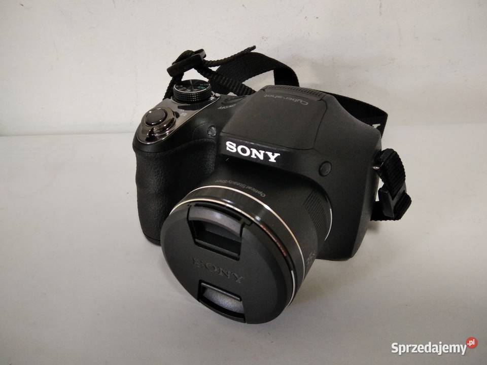 SONY CYBERSHOT DSCH300B ZOOM X35 20.1MPX +128GB Pabianice Sprzedajemy.pl