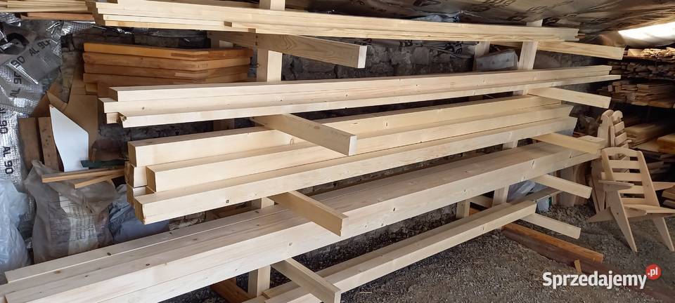 kantówki 9x 45 drewno konstrukcyjne Błotnica Strzelecka sprzedam