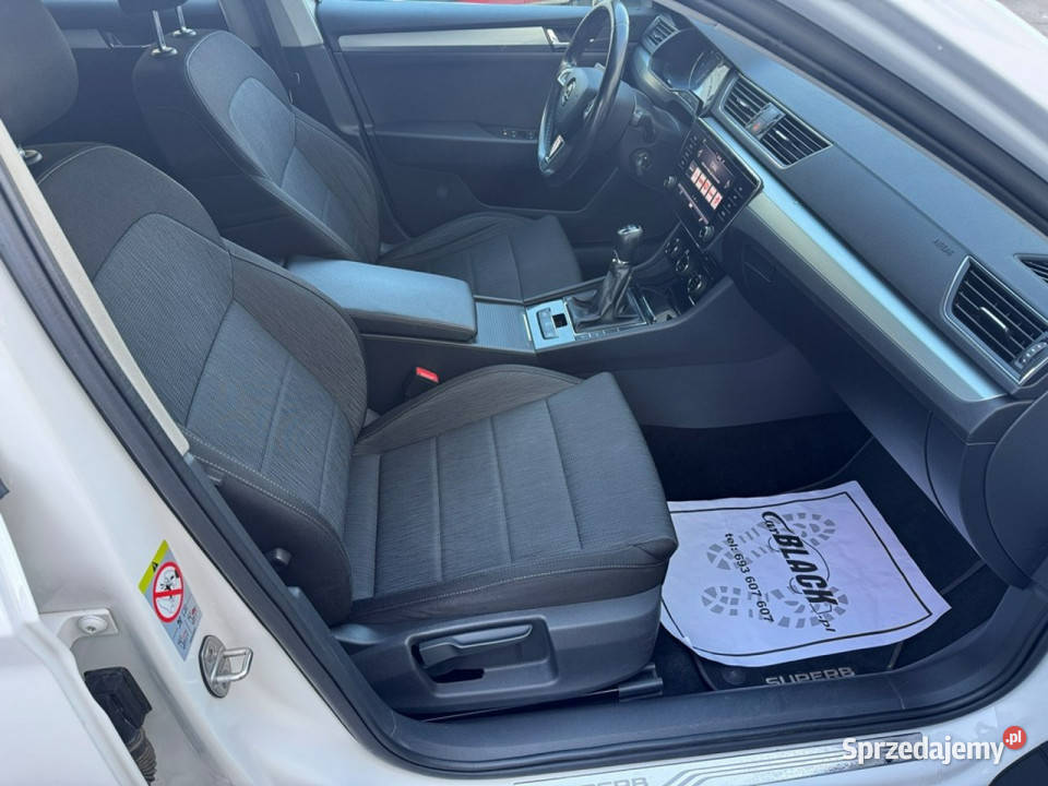 koda Superb Pisemna Gwarancja 12 miesięcy III tempomat