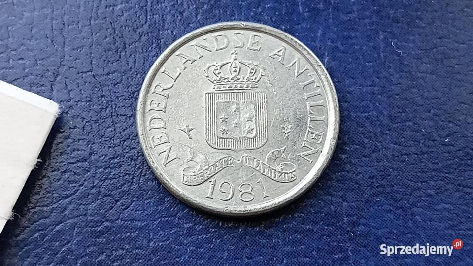Stare monety 1 cent 1981 Antyle Holenderskie Pozostałe podkarpackie