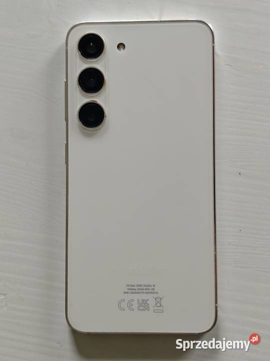 Samsung Galaxy S23 128GB kremowy zadbany etui sprzedam