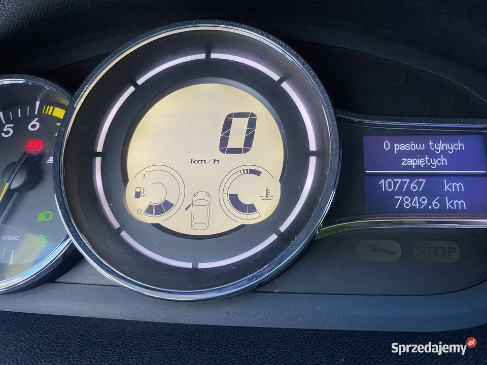 Renault Megane III coupe przebieg 107 krajowy śląskie