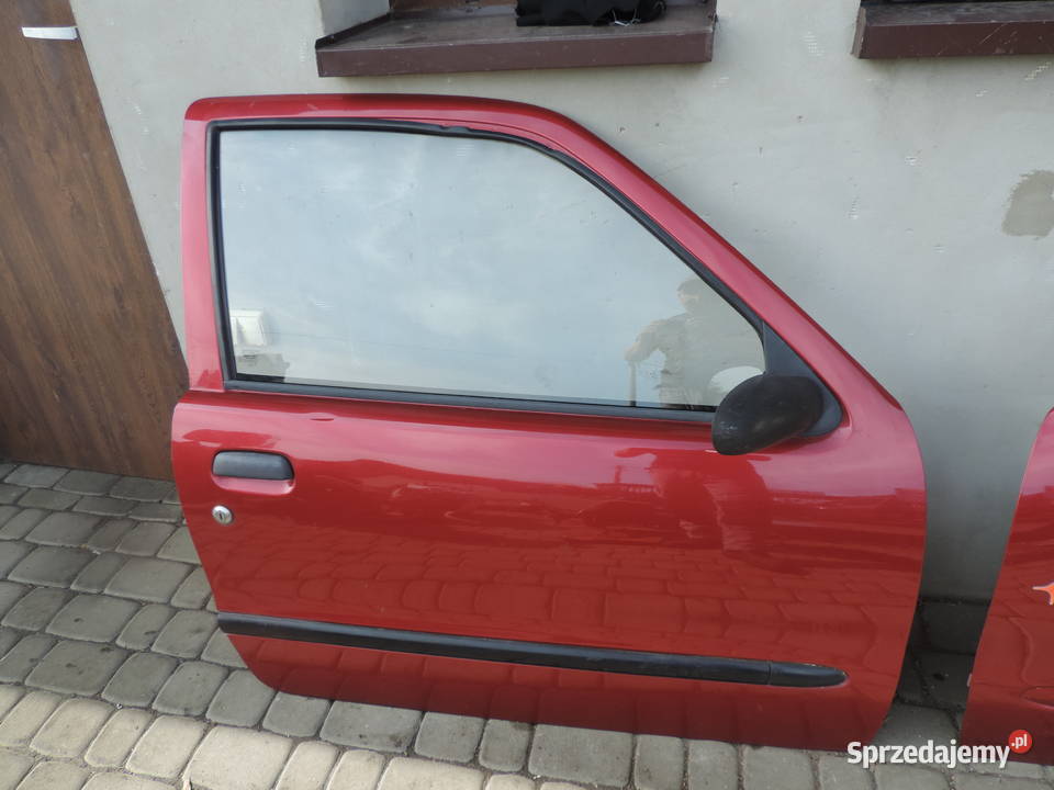FIAT SEICENTO DRZWI PRAWE PRZEDNIE KOLOR 124B Nowy Sącz sprzedam