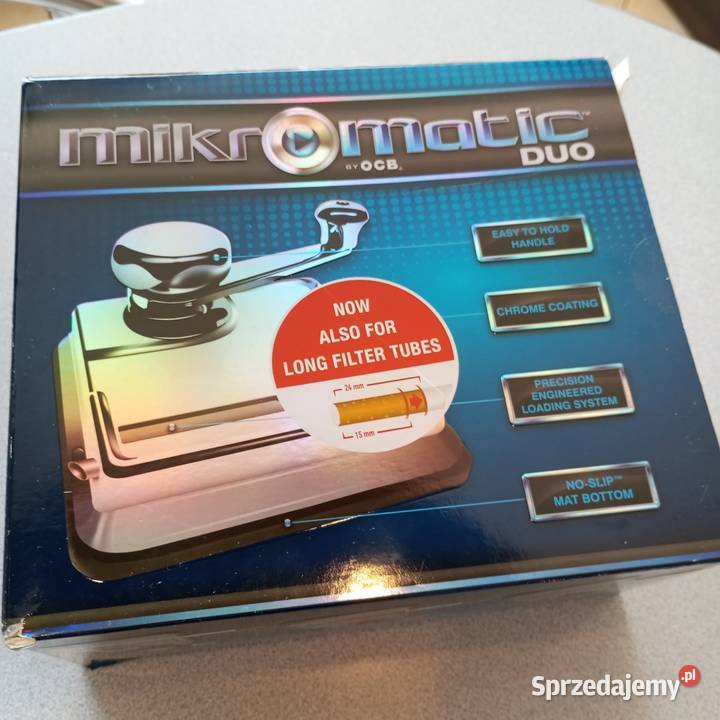 Nabijarka tłokowa do tytoniu OCB Mikromatic Duo Złotoryja
