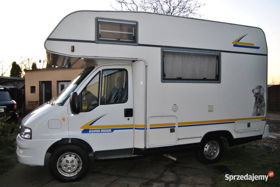 Kamper Eura Mobil Fiat Ducato Zimowa wersja Kampery wielkopolskie Komorniki