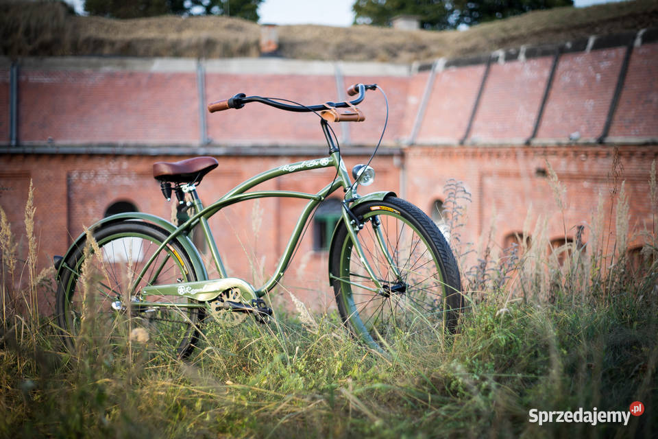 Rower miejski beach Cruiser 26 28 US ARMY Toruń