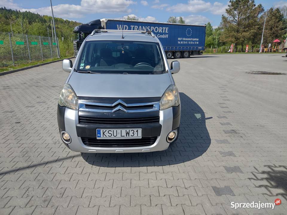 mam do sprzedania citroena berlingo xtr 16 hdi welurowa tapicerka małopolskie