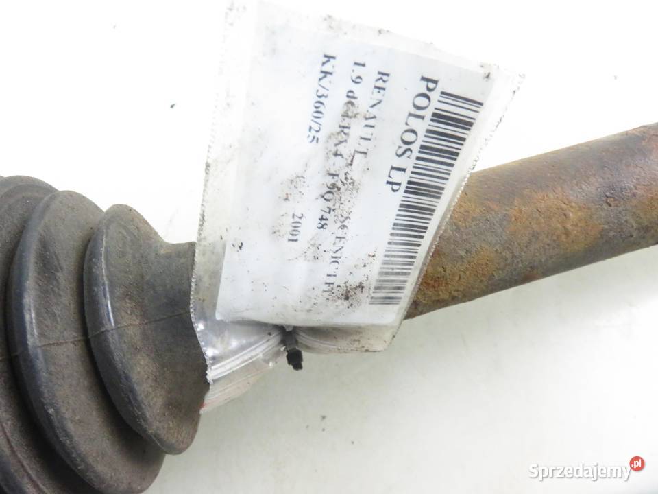 PÓŁOŚ LEWA PRZEDNIA RENAULT SCENIC 19 dCi RX4