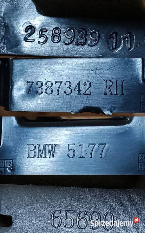 BMW 5 G30 G31 5 F90 F90 LCI ŚLIZG MOCOWANIE osobowe Pleszew