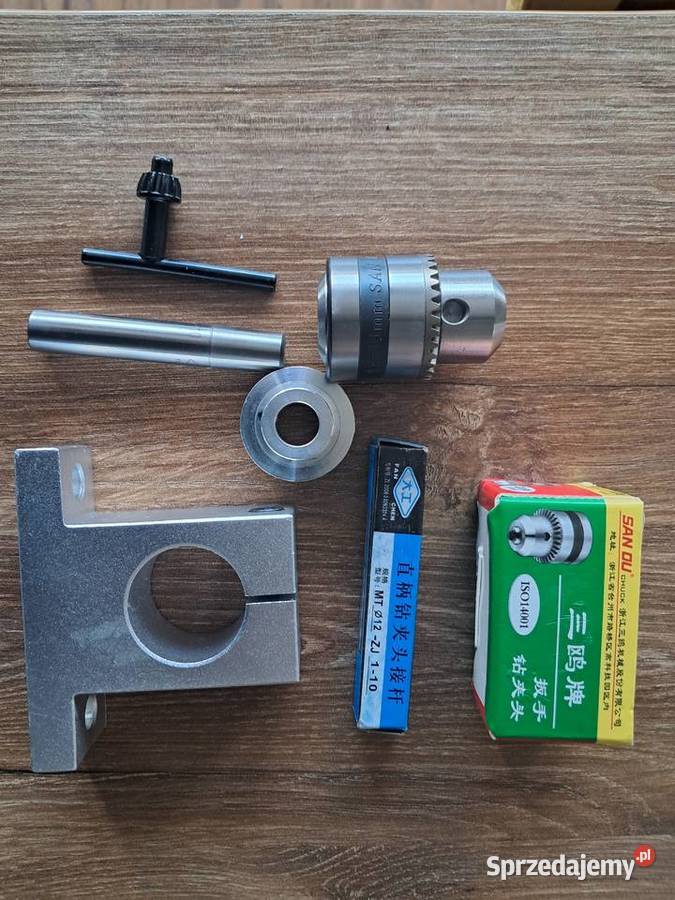 nowy uchwyt do wiertarki stołowej sprzedam