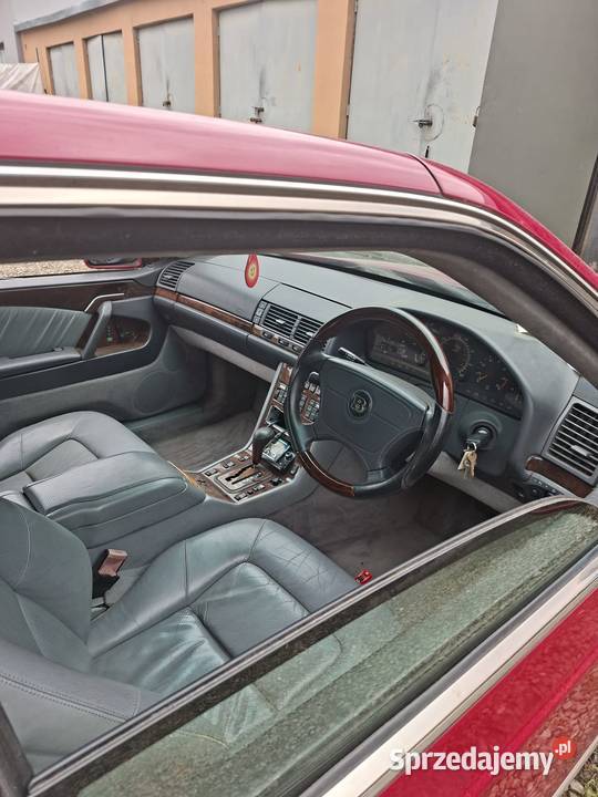 Mercedes Benz W140 CL500 S500 coupe 320 Anglik czerwony CL podkarpackie Sanok