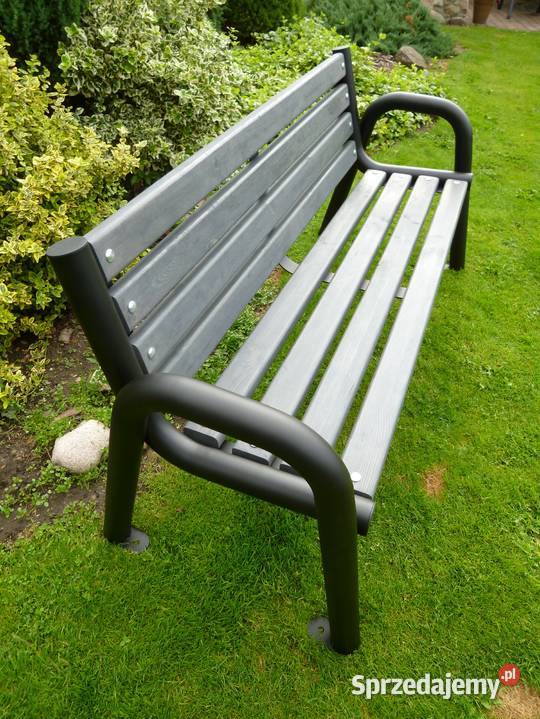 Ławak ogrodowa Future czarny