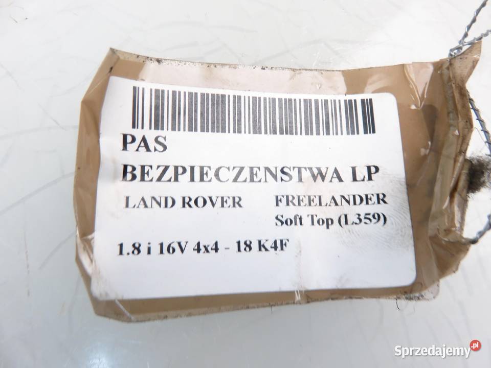 PAS LEWY PRZEDNI LAND ROVER FREELANDER