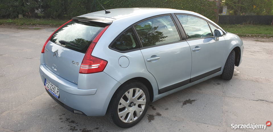 Citroen C4 I VTR 2007 r 16 109 Benzyna 210000 ABS Puszczykowo