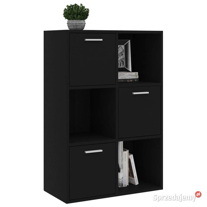 Szafka czarna 60x295x90 materiał drewnopochodny Warszawa