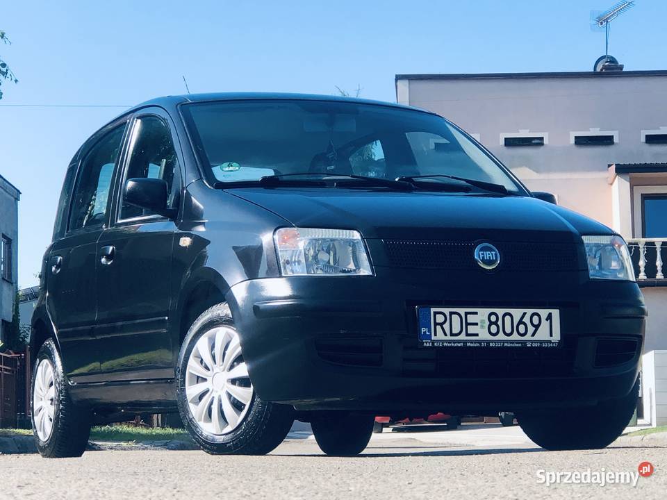 Fiat Panda II 11MPI 55 Czarny metalizowany podkarpackie Przeworsk sprzedam