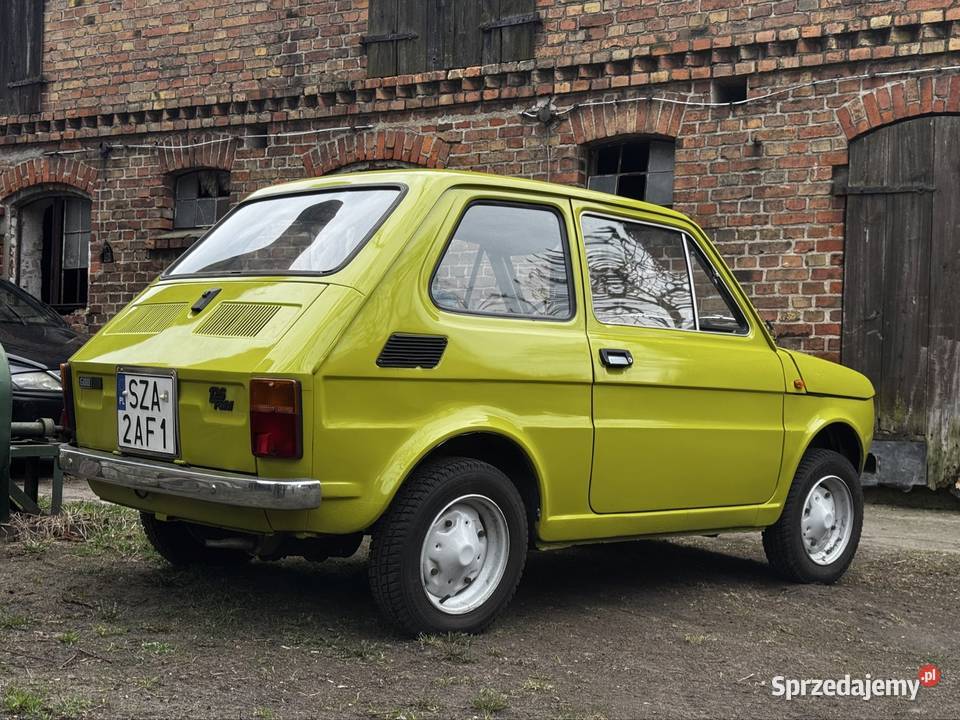 Polski Fiat 126p 600 1978 w ślicznym kolorze 598cm3 Nowy Tomyśl