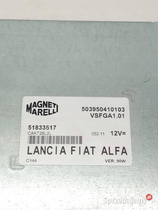 MODUŁ 51833517 Fiat Punto Evo I 20092012