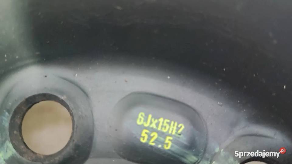 37RB2FELGA STALOWA 5X108 6JX15H2 ET525 FORD Dystanse Włoszczowa