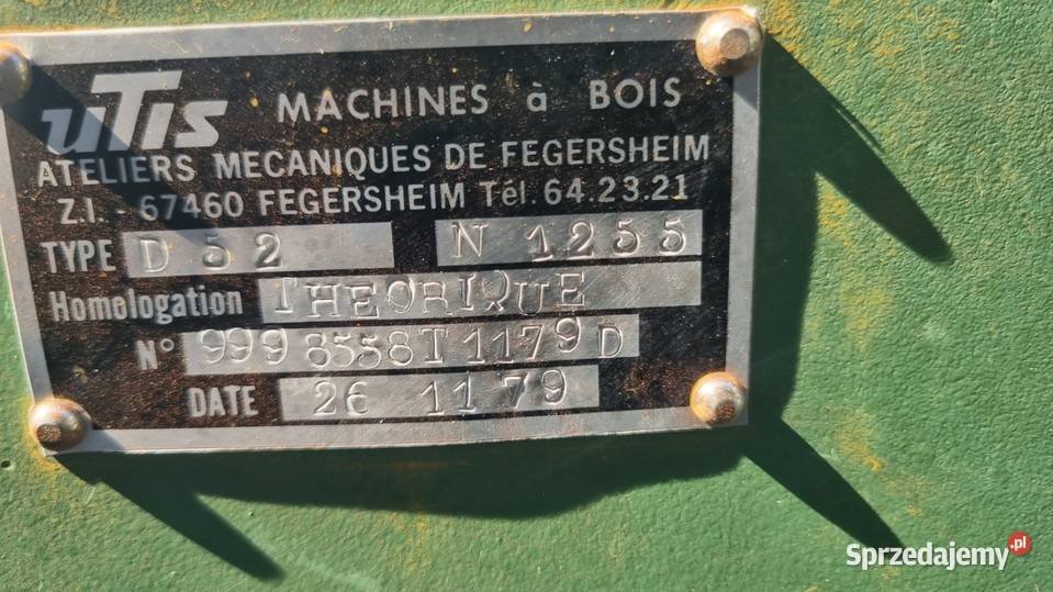 Wyrówniarka UTIS D52