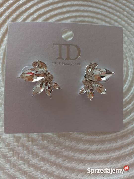 Bogato zdobione Subtelne kolczyki z Londynu NOWE Kraków
