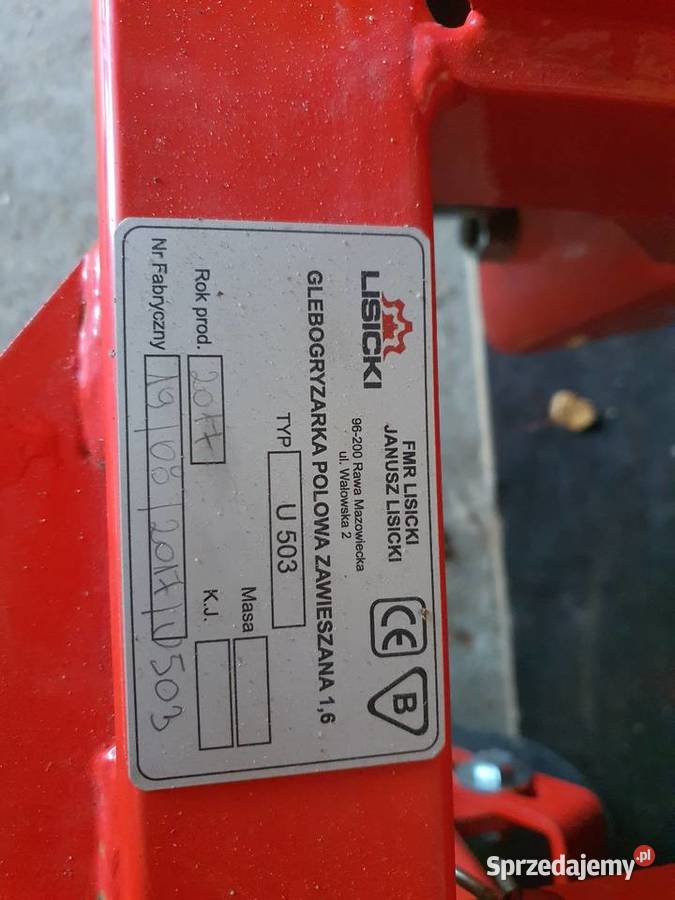 Glebogryzarka Lisicki nowa