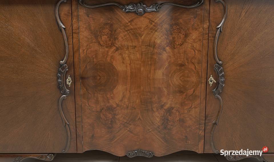 Antyczna komoda w stylu międzywojennym tata 30te Jerka