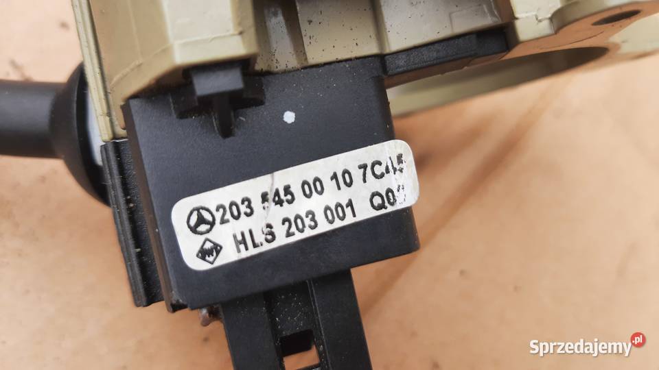 manetka przełącznik Mercedes C w203 2035450010 dolnośląskie Dębno