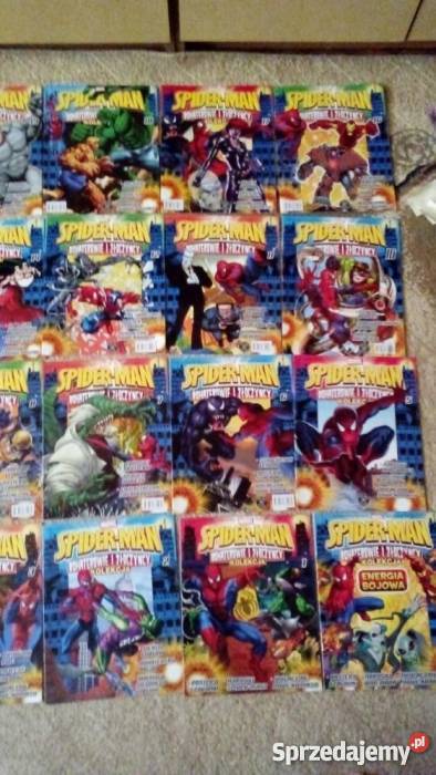 Kolekcja SpiderMan Heroes Villains karty gazetki Hajnówka
