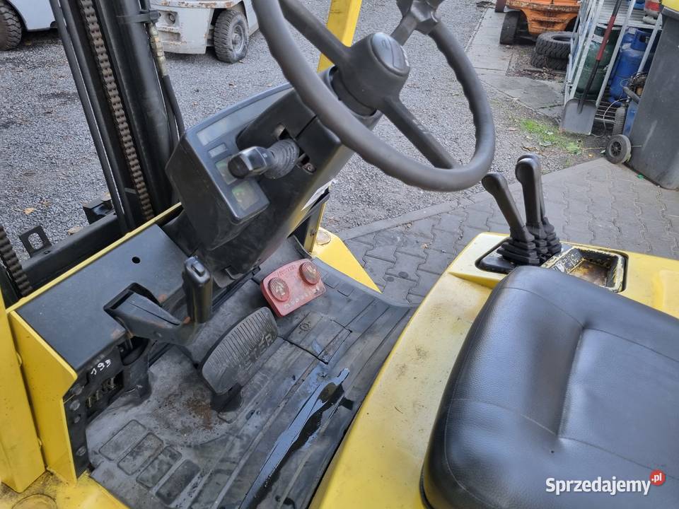 Wózek widłowy Hyster 1750 diesel maszt 4 metry