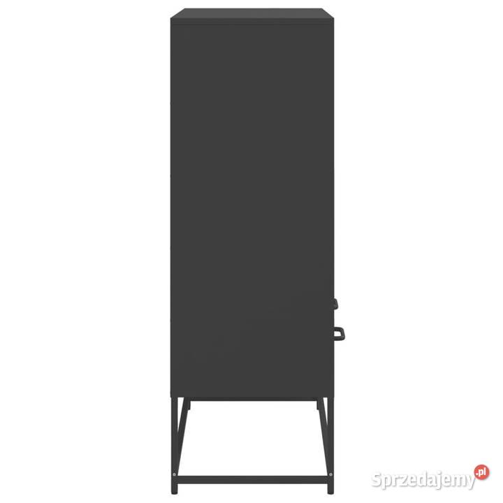 Szafka czarna 68x39x1115 stal WM846602 Warszawa