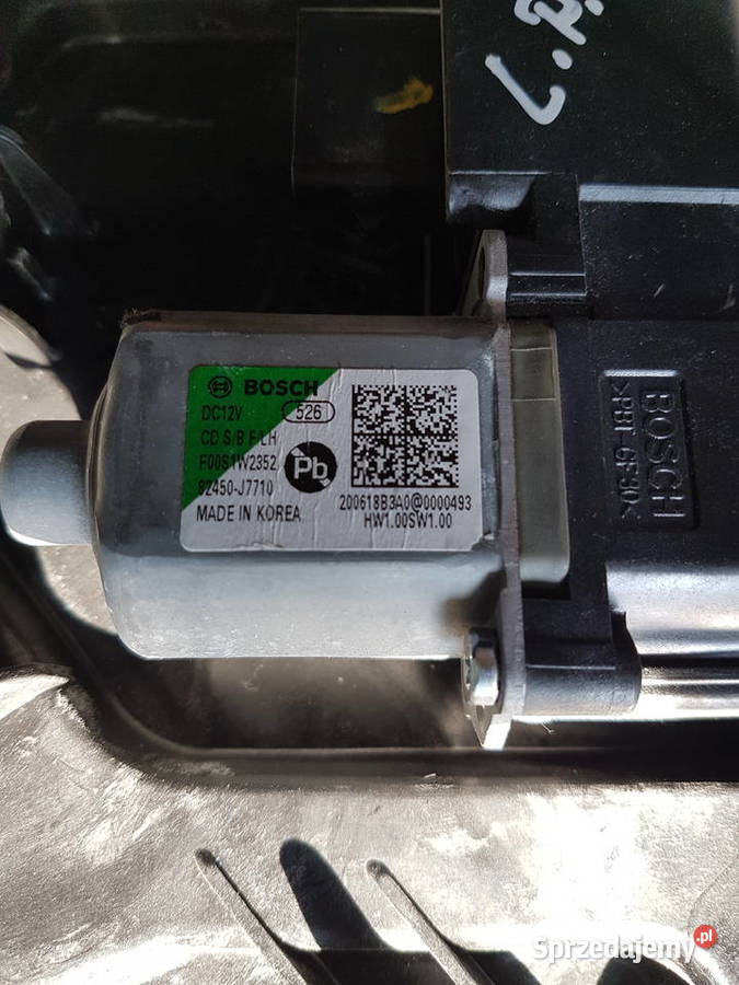 KIA PRO CEED III PODNOSNIK SZYBY LEWY PRZOD Rok produkcji 2022 Turkowice