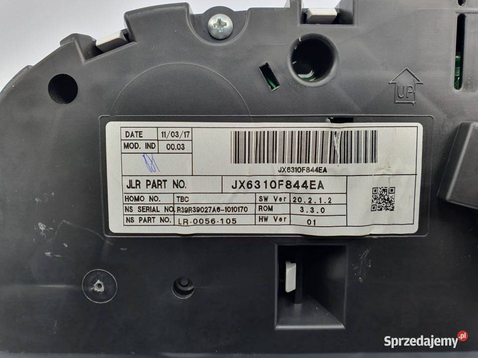 LICZNIK ZEGAR JAGUAR XF PURE JX6310F844EA Lipno