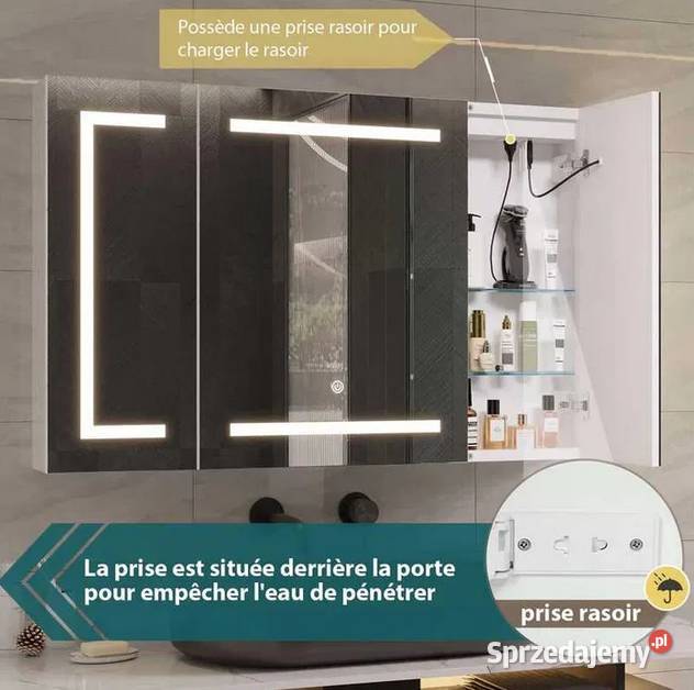 Lustro z oświetleniem LED Szafka z Lustrem LED lubuskie Żary