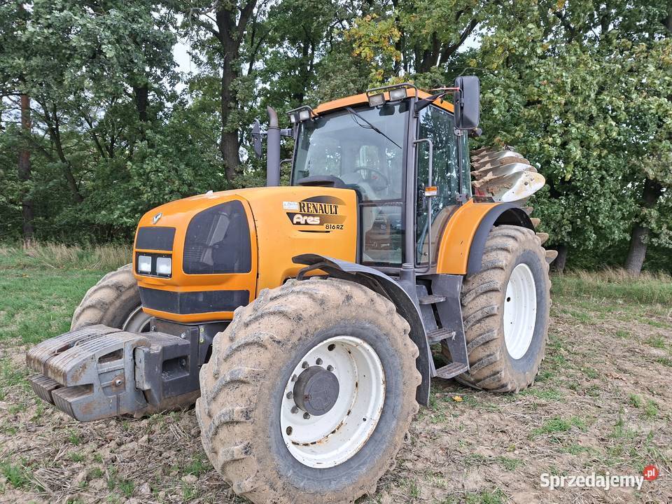 Renault ARES 816RZ john deere CLAAS solidny Renault małopolskie Prandocin-Iły