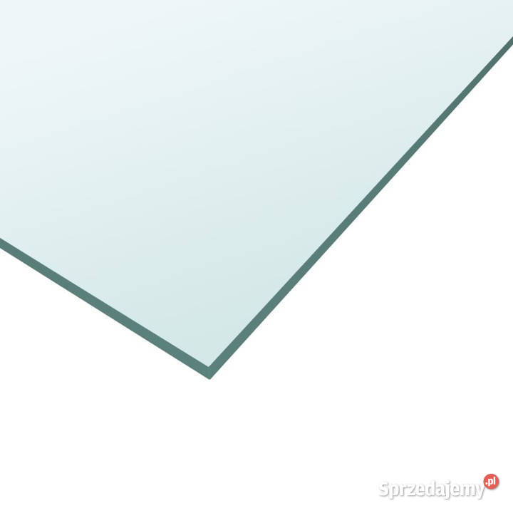 Blat stolika przezroczysty 60x60 szkło hartowane mazowieckie