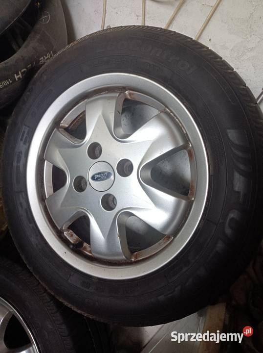 Sprzedam alufelgi ford fiesta focuskurier Myślenice