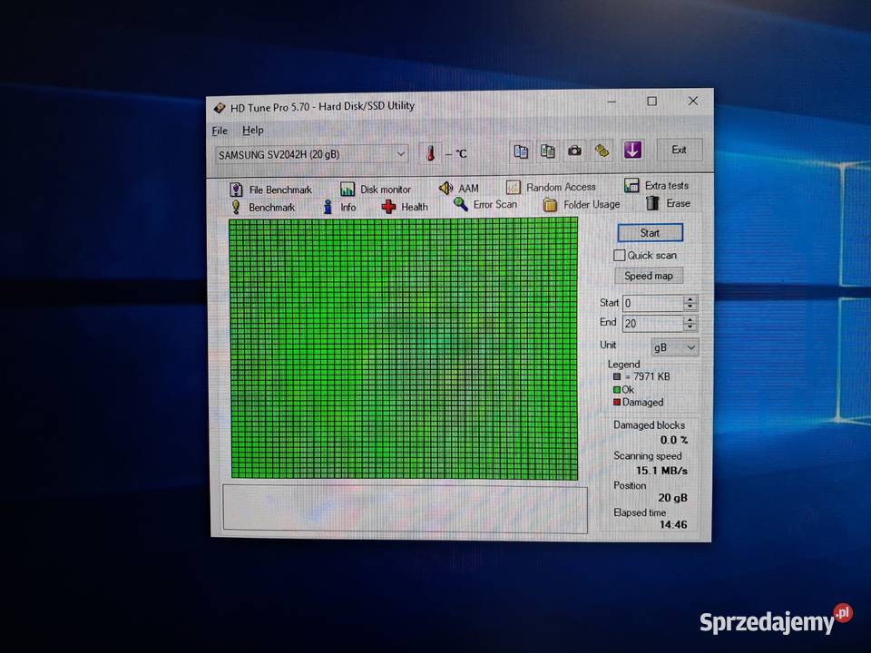 Dysk twardy Samsung SV2042H 20GB IDE ATA66 Retro Kraków