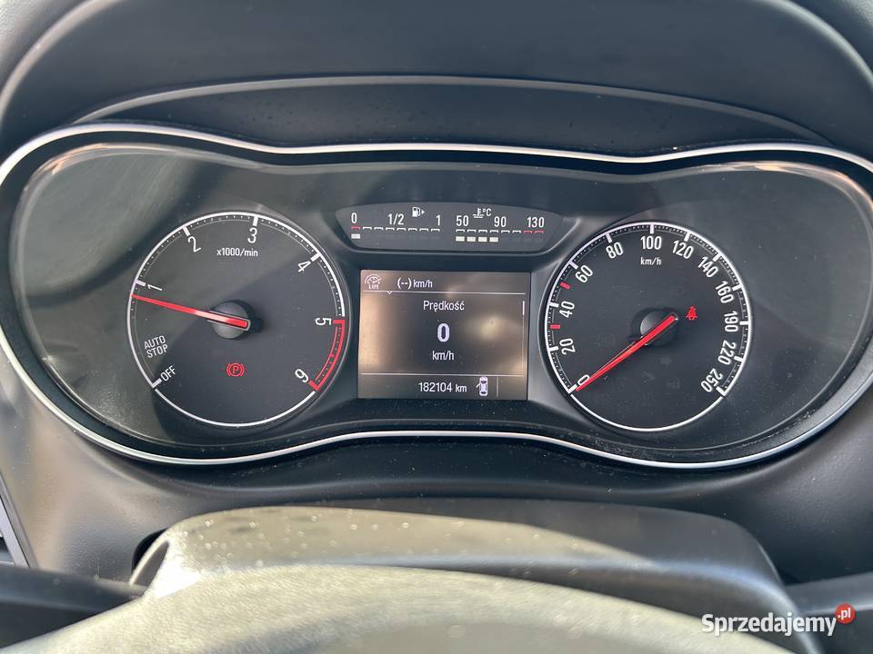 Opel Zafira 2017 16 2017 182tkm nieuszkodzony