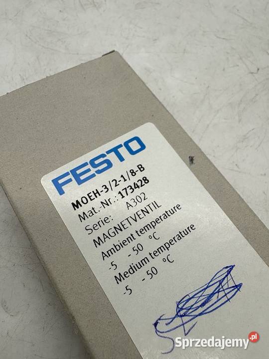 Festo MOEH3218B 173428 Elektrozawór mazowieckie Warszawa sprzedam