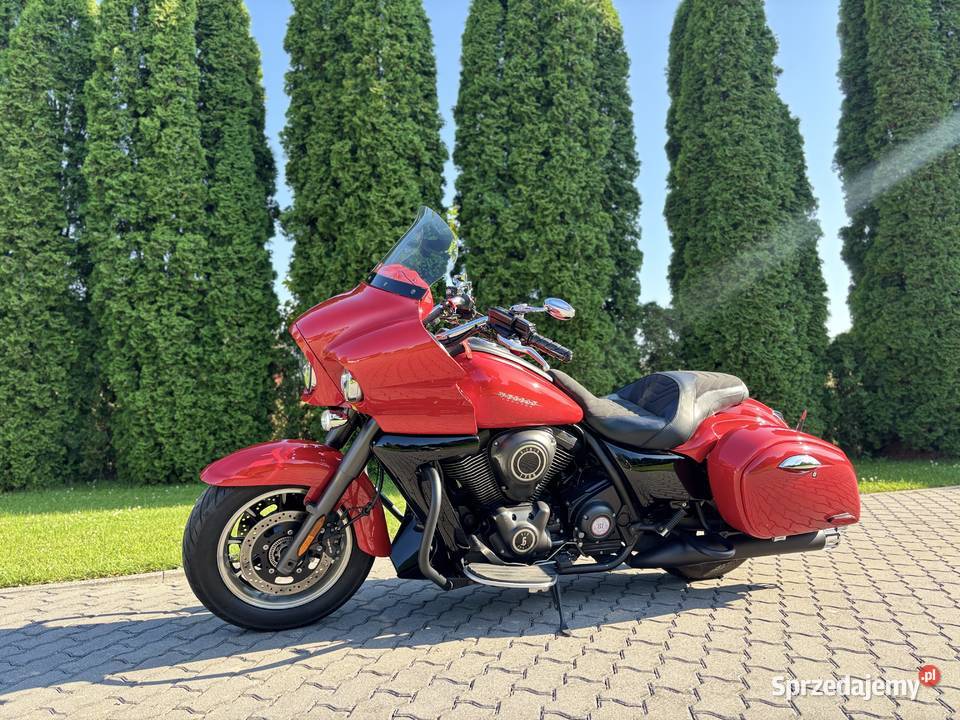 Kawasaki Vaquero 1700 Voyager Vulcan VN1700 stan kufry