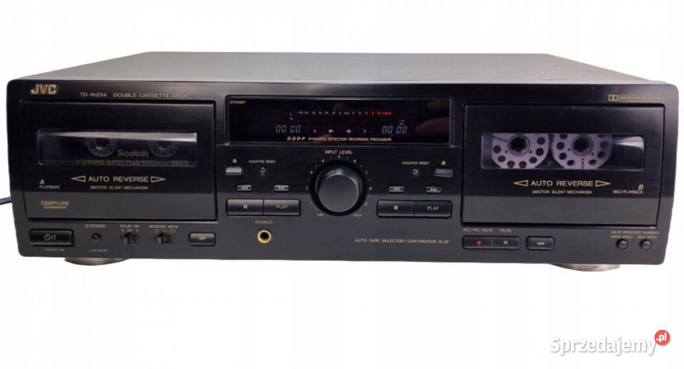 Magnetofon catette deck JVC TD W 254 TDW254 Magnetofony