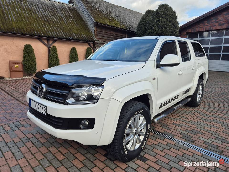 VW Amarok 20TDI 4x4 4 Motion zabudowana paka światła przeciwmgielne Amarok Śliwice sprzedam