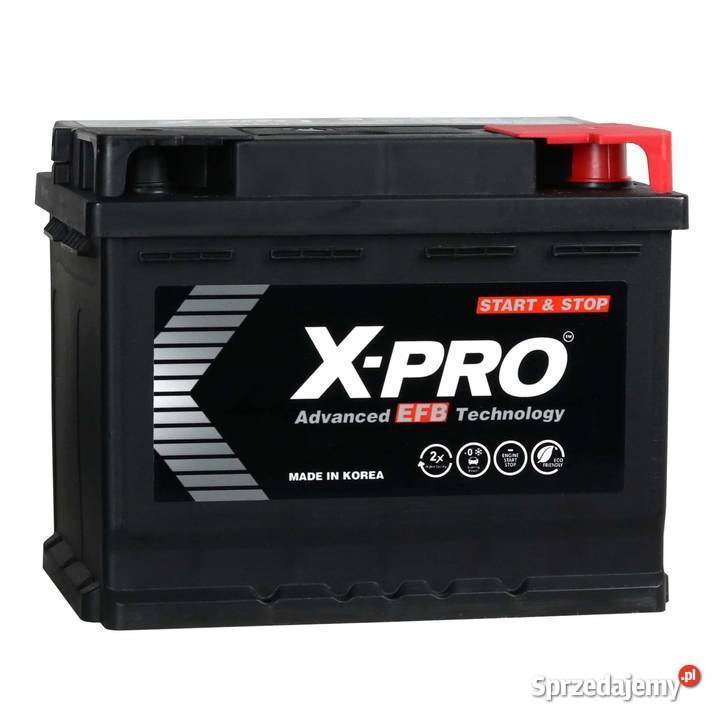 Akumulator XPRO EFB 70Ah 650A osobowe Zakopane