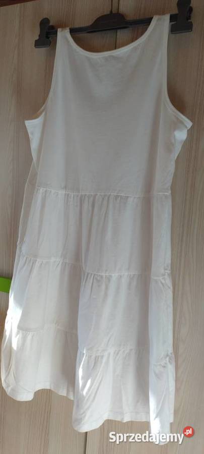 Sukienka biała długa Esmara lubelskie Lublin