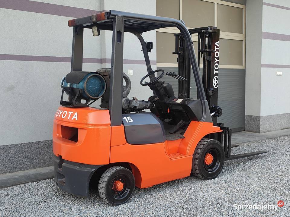 Wózek widłowy Toyota 7FG15 15T Lpg Przesuw świętokrzyskie Sandomierz