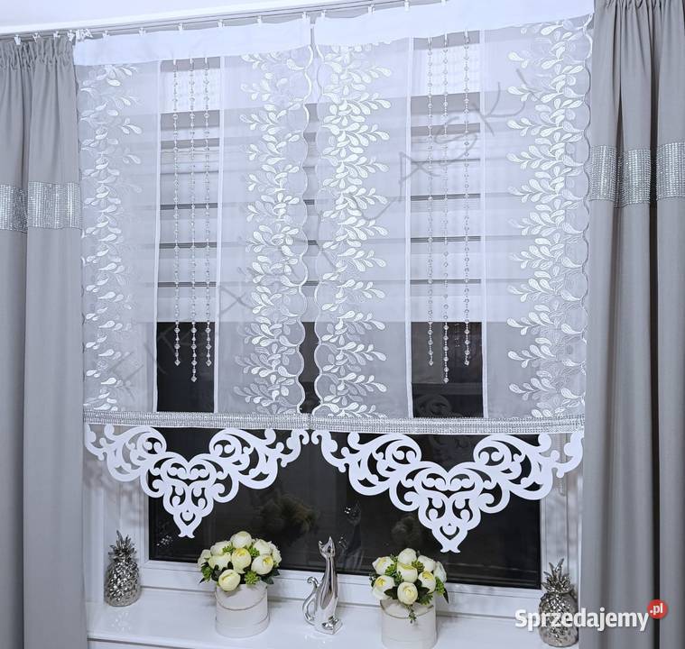 Firana panelowa panele ażury firany firanki Firany